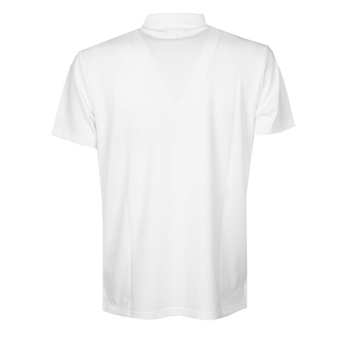POLO IN PIQUET STRETCH Man White
