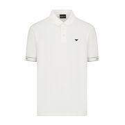 POLO JERSEY LOGO Man White Cuff POLO JERSEY LOGO Man White Cuff