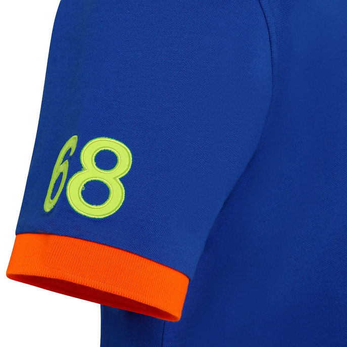 POLO LOGO FLUO Man Royal