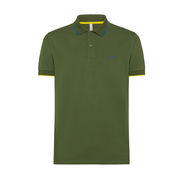 POLO NECK PROFILE Man Green   POLO NECK PROFILE Man Green