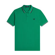 POLO SHIRT TWIN TIPPED Man Green POLO SHIRT TWIN TIPPED Man Green