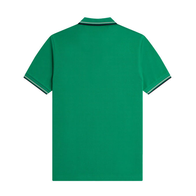 POLO SHIRT TWIN TIPPED Man Green