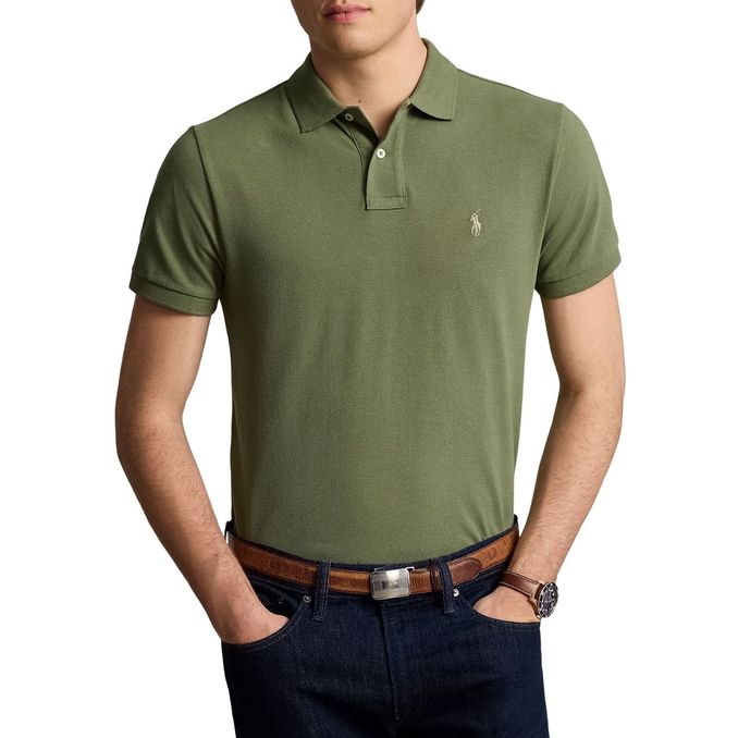 POLO SLIM FIT MESH Man Garden Trail