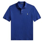 POLO SLIM FIT MESH Man Royal Blue  POLO SLIM FIT MESH Man Royal Blue