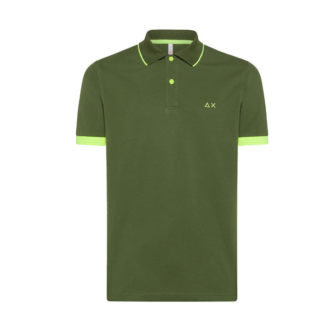 POLO SMALL FLUO Man Green