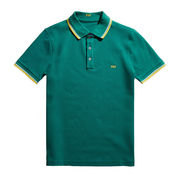 C.P. COMPANY POLO STRETCH PIQUET Man Orange