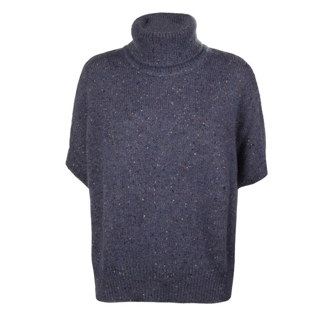 PONCHO Woman Light Blue