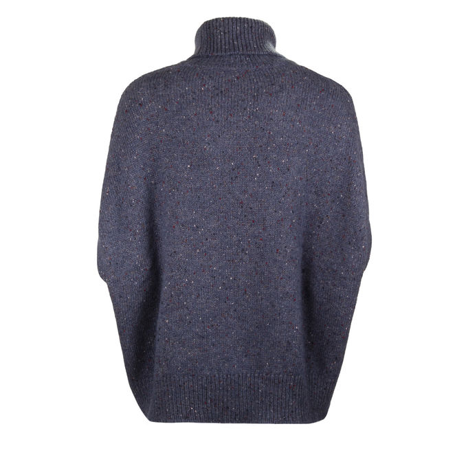 PONCHO Woman Light Blue