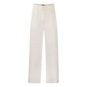 POPELINE PANTS Woman Melton Light Oak  POPELINE PANTS Woman Melton Light Oak