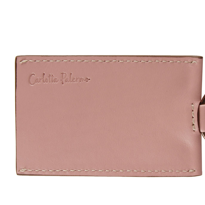 Portachiavi in pelle Pet Opale Rosa
