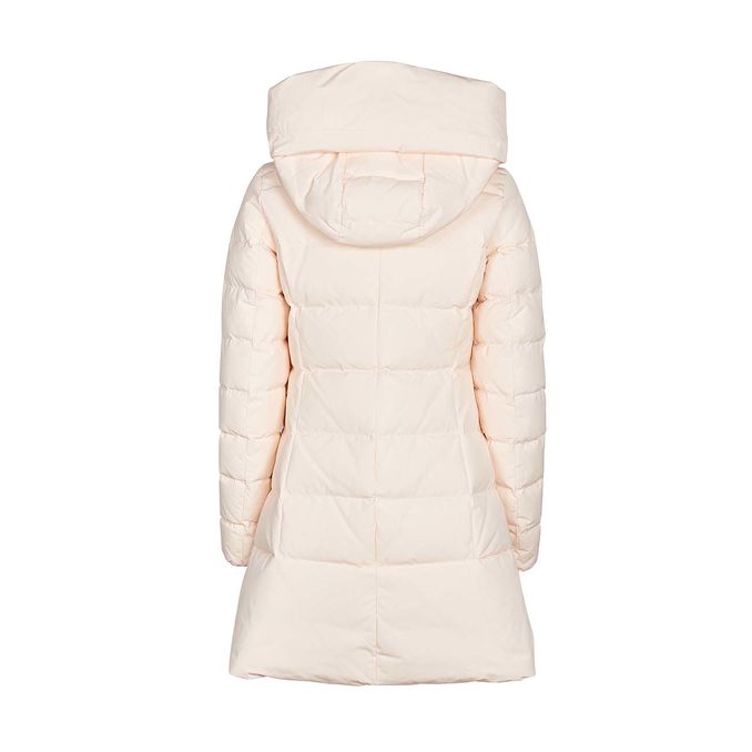 PRESCOTT DOWN JACKET WITH HOOD Woman Ivory