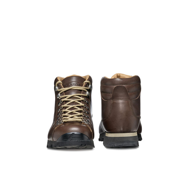 PRIMITIVE LEATHER BOOTS Unisex Brown Rope