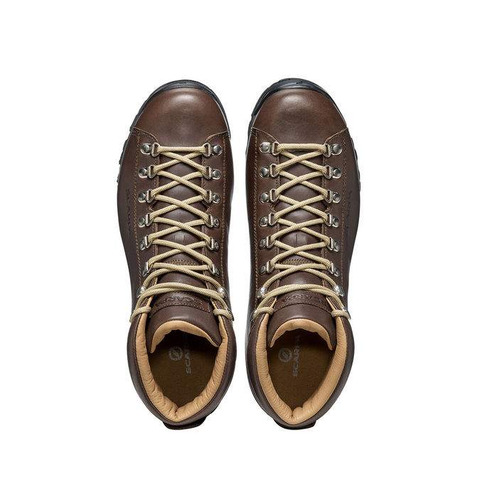 PRIMITIVE LEATHER BOOTS Unisex Brown Rope