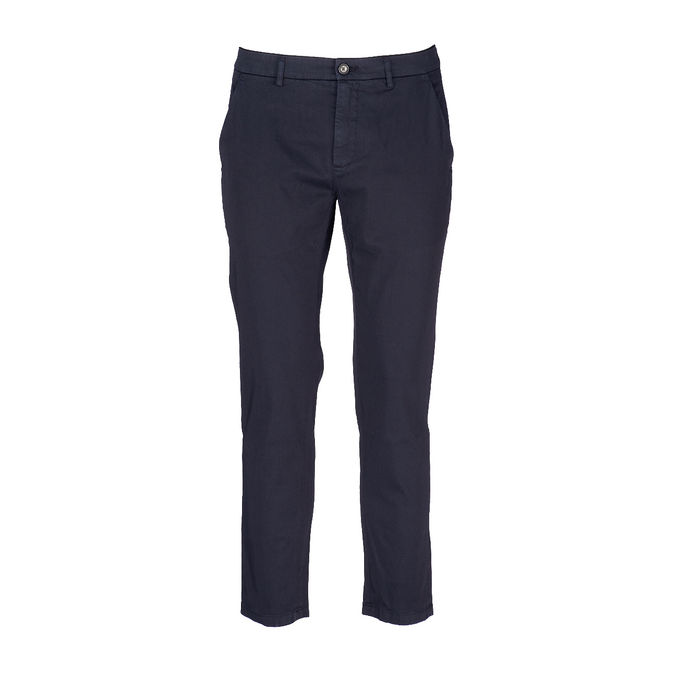 PRINCE CHINOS GABARDINE PANTS Man Navy