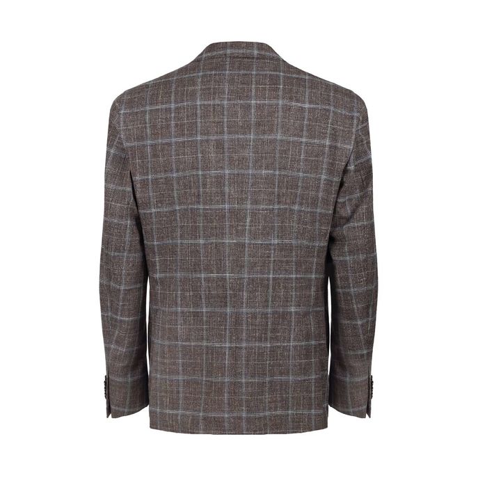 PRINCE OF WALES JACKET WITH PATCH POCKETS