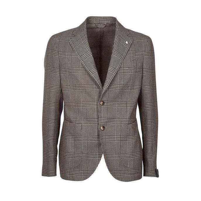 PRINCE OF WALES JACKET WITH POCKETS