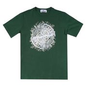 PRINTED COTTON T-SHIRT Kids Green PRINTED COTTON T-SHIRT Kids Green