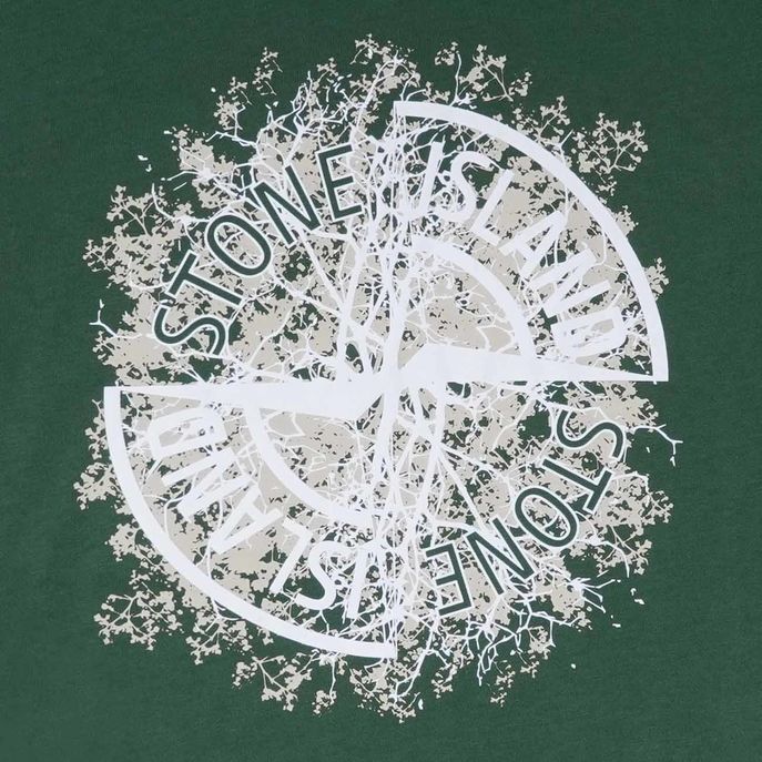 PRINTED COTTON T-SHIRT Kids Green