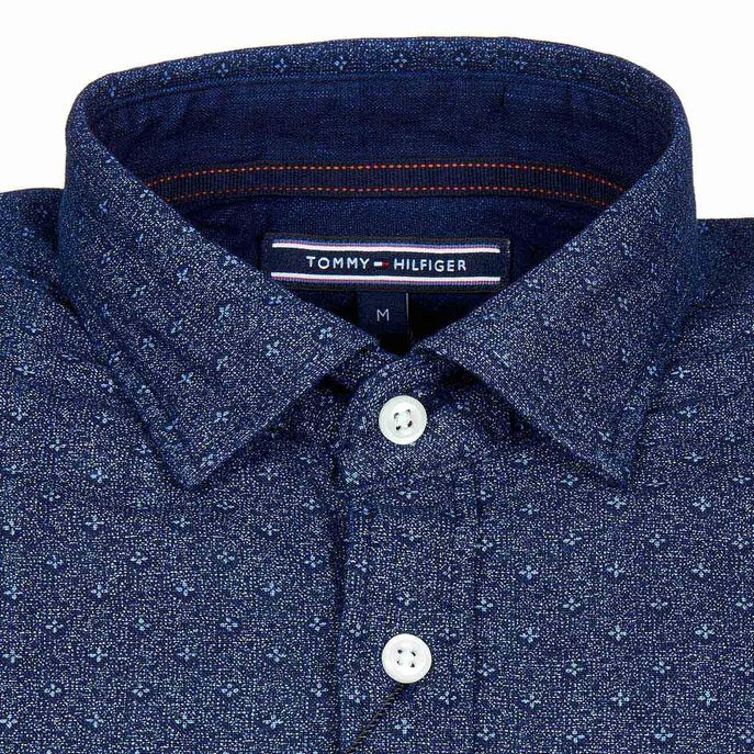 tommy hilfiger real indigo shirt