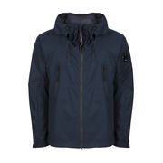 PRO-TEK WIND JACKET WITH HOOD Man Navy blue PRO-TEK WIND JACKET WITH HOOD Man Navy blue