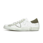 PRSX VEAU COLLAGE SNEAKERS Man Blanc Vert PRSX VEAU COLLAGE SNEAKERS Man Blanc Vert