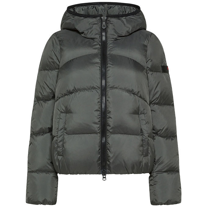 PUFFER JACKET CARENA MQN 01 WITH CONTRASTING DETAILS
