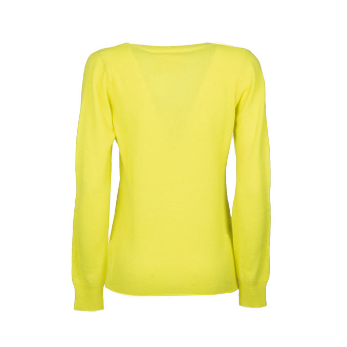 PULL ARIELLE Woman Jaune Fluo