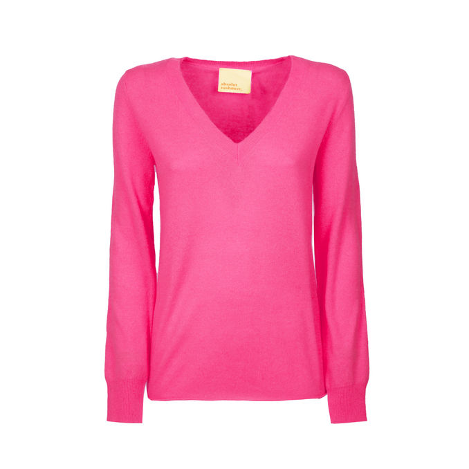 PULL ARIELLE Woman Rose Fluo 