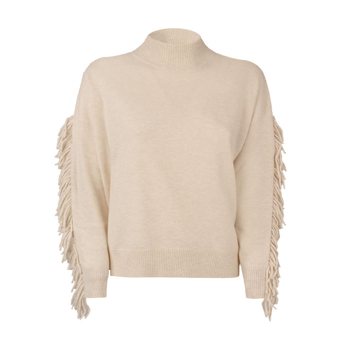 PULL EGIZI Woman Rice Melange