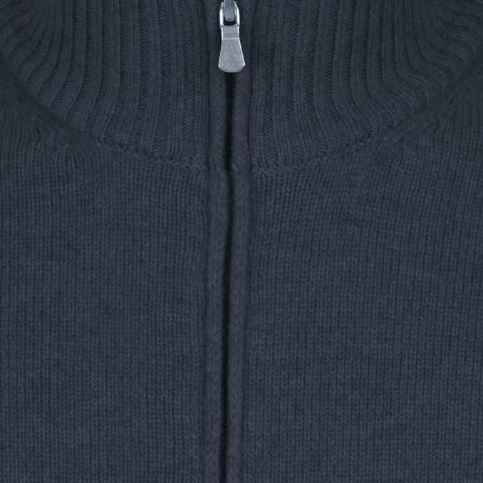 PULL FULL ZIP Man Blue Navy