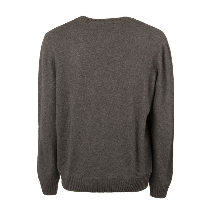 PULL IN CASHMERE Man Grey
