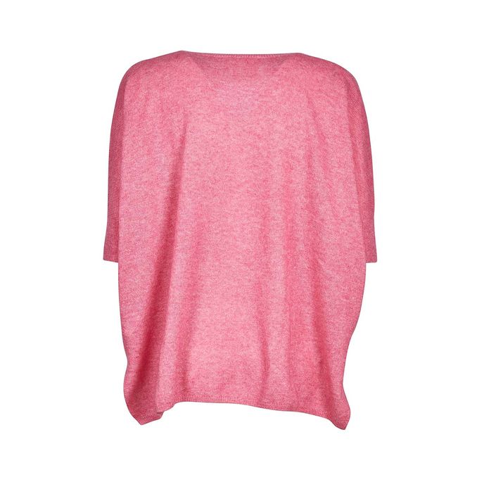 PULL KATE WITH V NECK Woman Ballerine Rosa