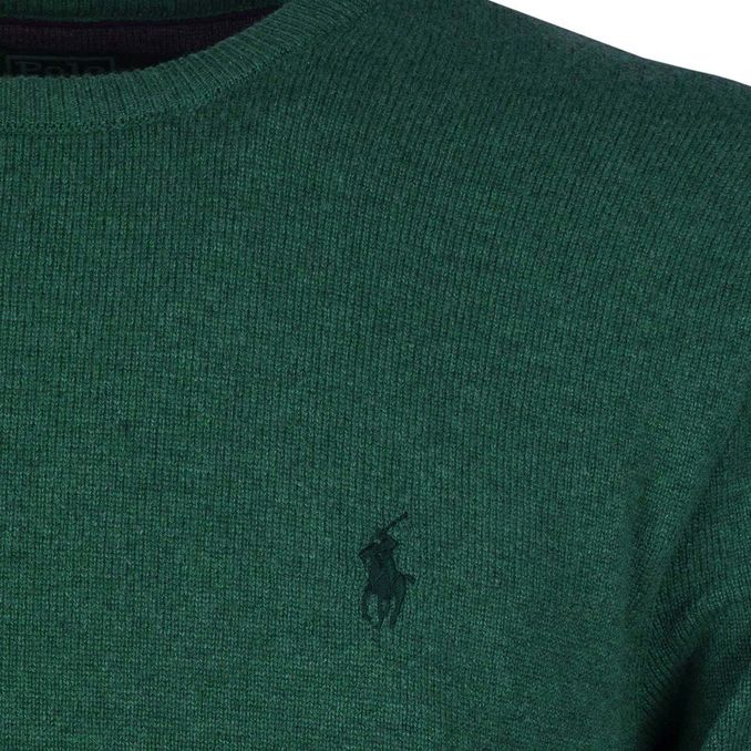 PULL LAMBSWOOL Man Hunt Club Green
