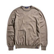 PULL LANA RASATA CON TOPPE Uomo Castoro/Argilla Scuro PULL LANA RASATA CON TOPPE Uomo Castoro/Argilla Scuro
