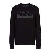 PULL SCRITTA LOGO SUL PETTO Uomo Black PULL SCRITTA LOGO SUL PETTO Uomo Black