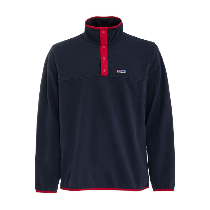 PULL SNAP-T IN PILE Man New Navy Classic Red
