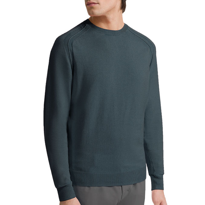 PULL TECHNO WASH Man Blue Black