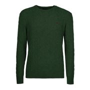 PULL WOOL AND CASHMERE Man Hunt Club Green  PULL WOOL AND CASHMERE Man Hunt Club Green