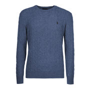 PULL WOOL AND CASHMERE Man Rustic Navy Heather PULL WOOL AND CASHMERE Man Rustic Navy Heather