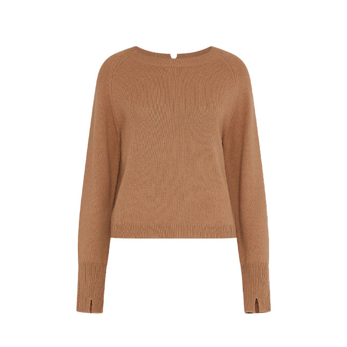 MARELLA PULLOVER ANSIA Woman Camel | Mascheroni Store