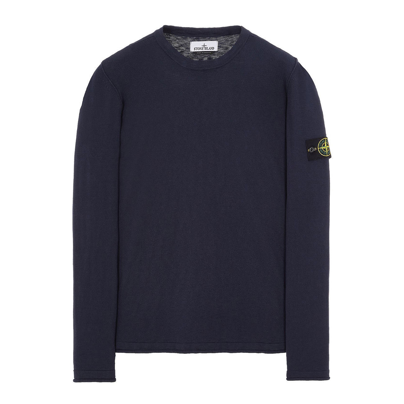 Stone island navy blue jumper online