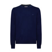 PULLOVER CREW NECK Man Deep Blue  PULLOVER CREW NECK Man Deep Blue