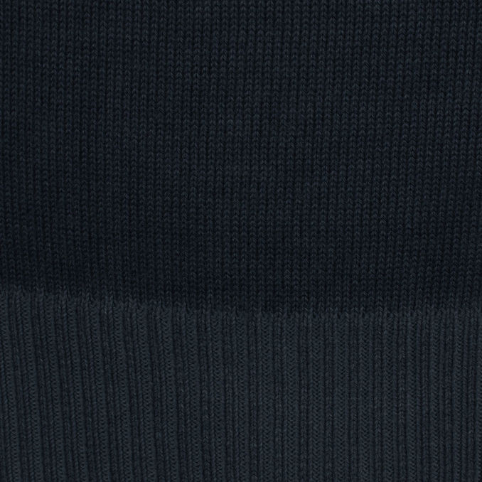 PULLOVER GARMENT DYED Man Blue Navy