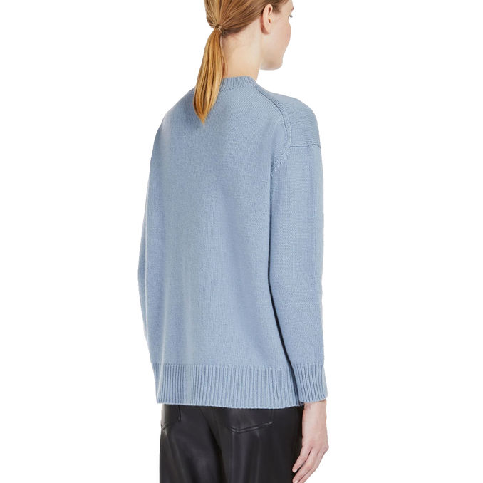 PULLOVER IRLANDA Woman Sky