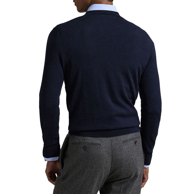 PULLOVER LAMBSWOOL Men Hunter Navy