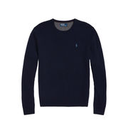 PULLOVER LAMBSWOOL Men Hunter Navy PULLOVER LAMBSWOOL Men Hunter Navy