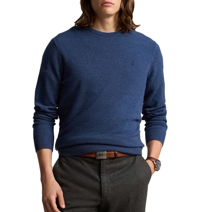 PULLOVER LAMBSWOOL Men Rustic Navy 2004666740421