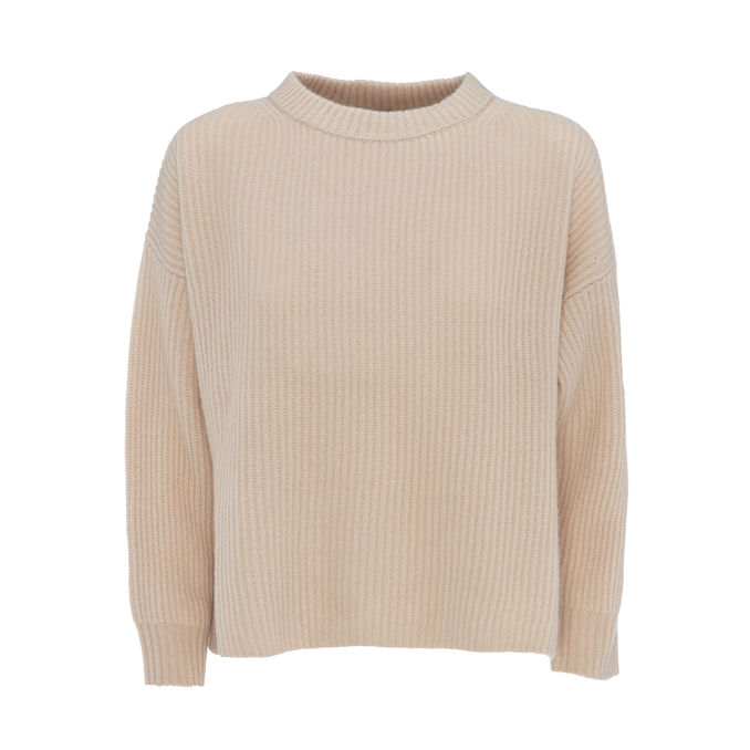PULLOVER LOTUS Woman Beige