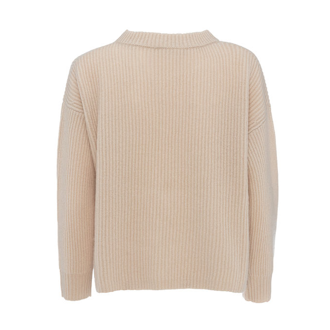 PULLOVER LOTUS Woman Beige