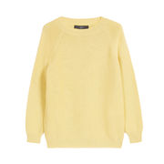 PURE COTTON LINZ SWEATER Woman Chamomila PURE COTTON LINZ SWEATER Woman Chamomila